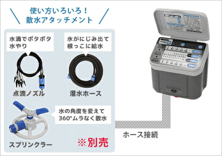 楽天市場】セフティー3 自動水やり器 SAW-1 [自動水やり機 散水  