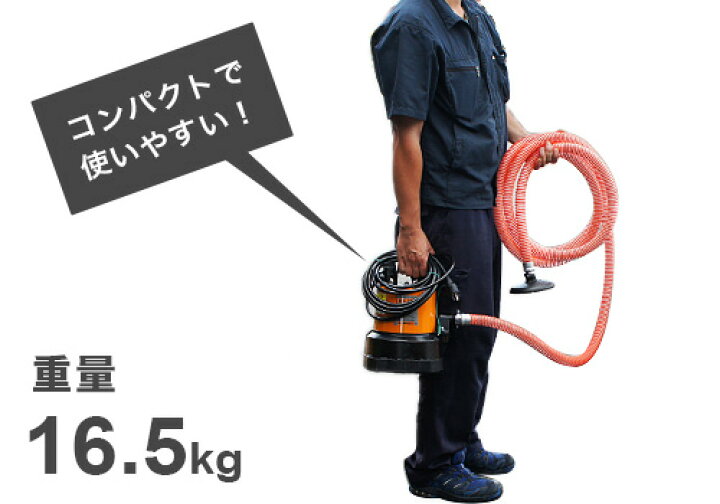 楽天市場】ツルミポンプ 残水吸排水用スイープポンプ LSP1.4S (非自動 