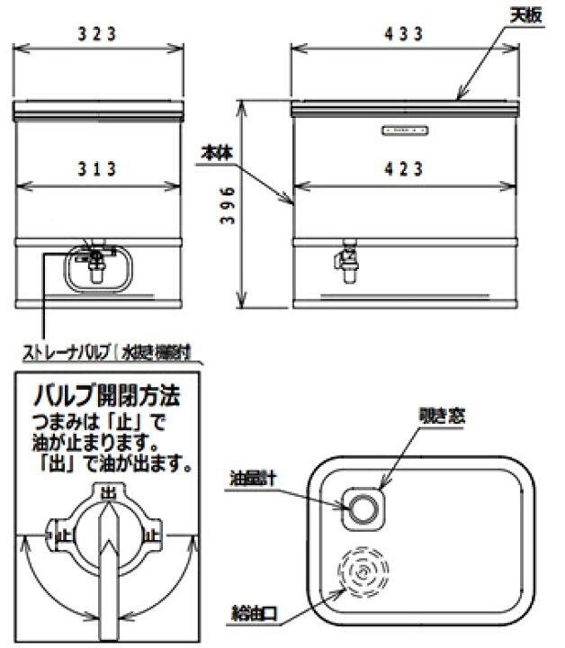 楽天市場】サンダイヤ 灯油タンク 30型 KS2-30N (屋内設置/直結型 