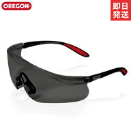 オレゴン セーフティグラス ブラック Q525251 [OREGON チェーンソー 作業 保護 安全]