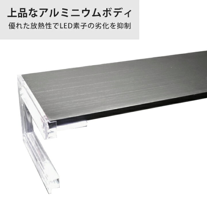 楽天市場】ゼンスイ 超薄型 LEDランプ 45cm水槽用 ブルーホワイト nano 