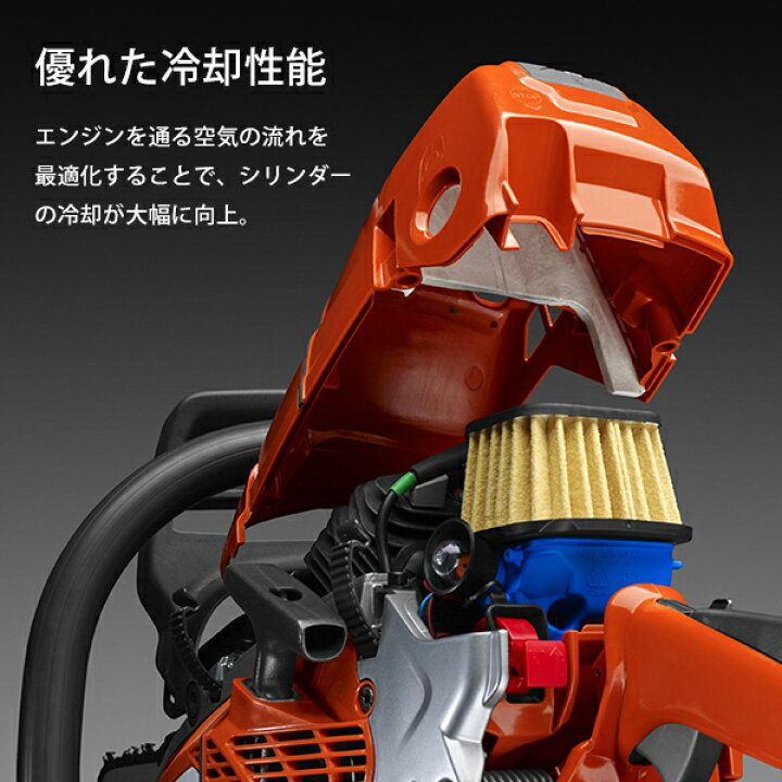楽天市場】ハスクバーナ エンジンチェーンソー 550XP Mark II 18RT (18 