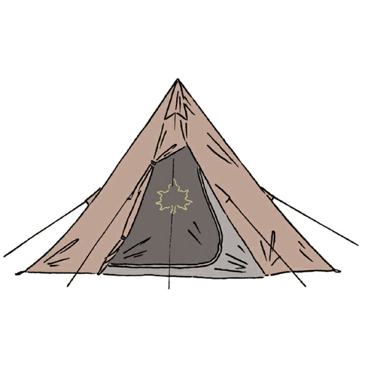 楽天市場】ロゴス(LOGOS) Trad Tepee タープ 350-BJ セット 71809562 