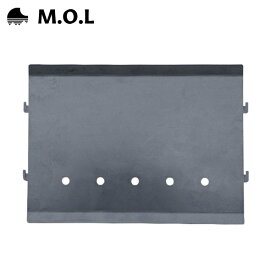 M.O.L 焚き火台 M用 後方パネル MOL-X20M-005 [MOL 黒皮鉄 キャンプ ステーキ 焼肉 バーベキュー BBQ]