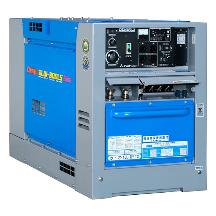 楽天市場】デンヨー 低騒音型 ディーゼルエンジン溶接機 DLW-300LS 