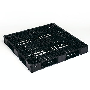 �v���X�`�b�N�p���b�g JL-D4-1111E7 10���Z�b�g (1100×1100×125mm�^�y�ʁ^�u���b�N) [�����p���b�g JL-D4�E1111E ���X�p���b�g ��]