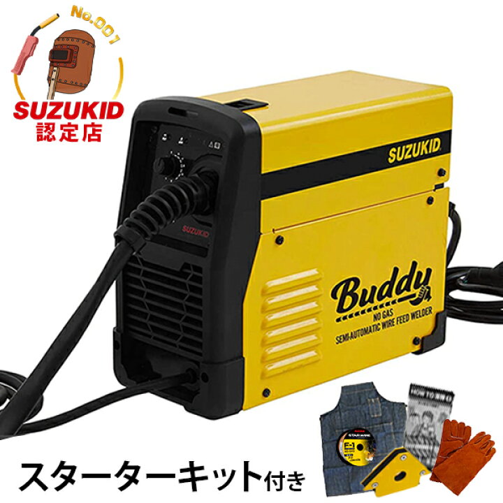 楽天市場】スズキッド インバーター 半自動溶接機 Buddy80 SBD-80 