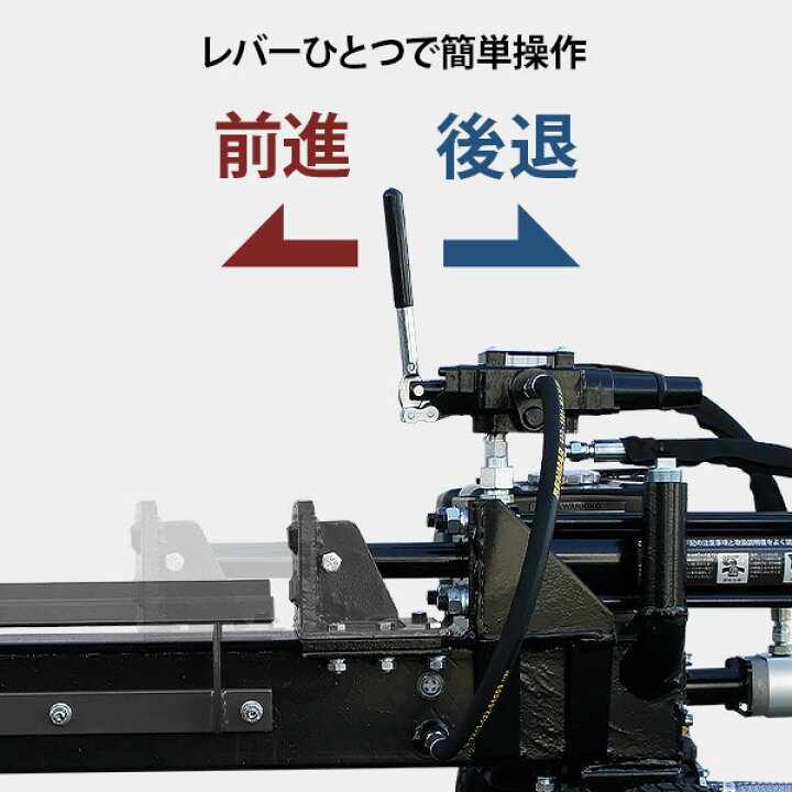 楽天市場】【組立済み】ミナト エンジン薪割り機 12トン (米国KOHLER 