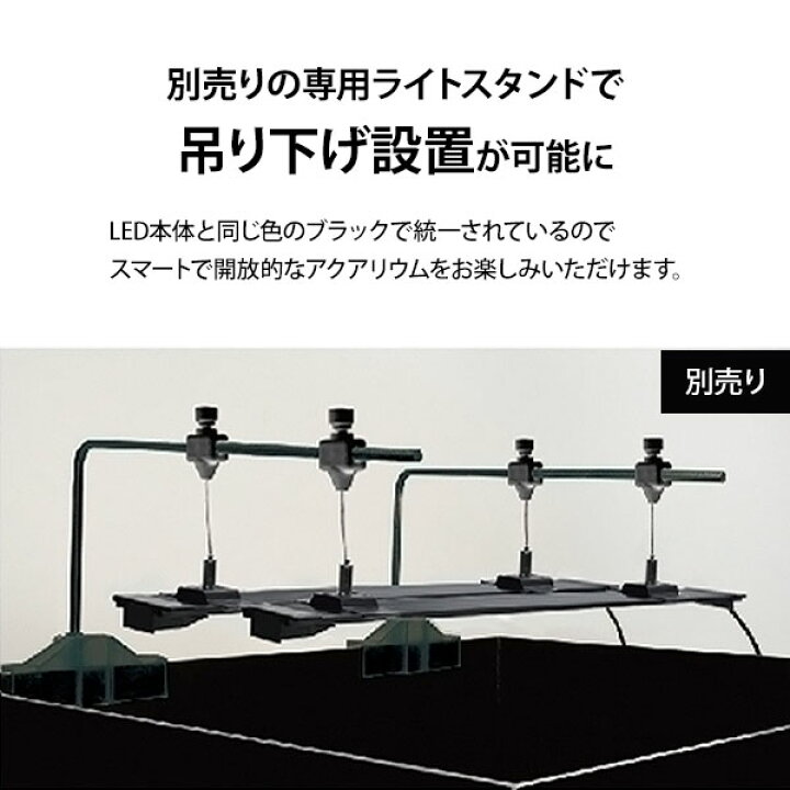 楽天市場】ゼンスイ LEDライト 30cm水槽用 マルチカラーLED II 300 