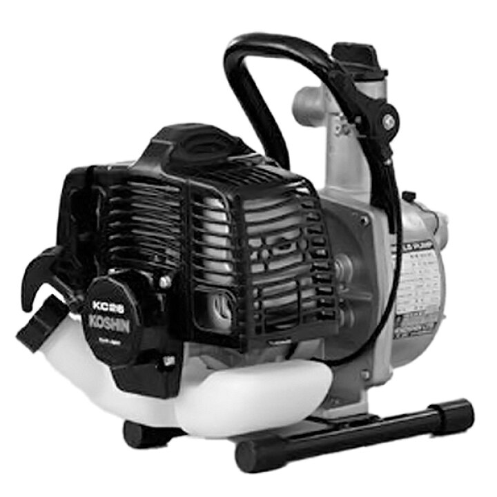 楽天市場】工進 高性能自給式 2サイクル エンジンポンプ SEV-25L (口径 