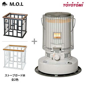 �g���g�~ �Ζ��X�g�[�u KS-67H(W)�{M.O.L �X�g�[�u�K�[�h M MOL-X402 �Z�b�g [TOYOTOMI �����X�g�[�u ��]