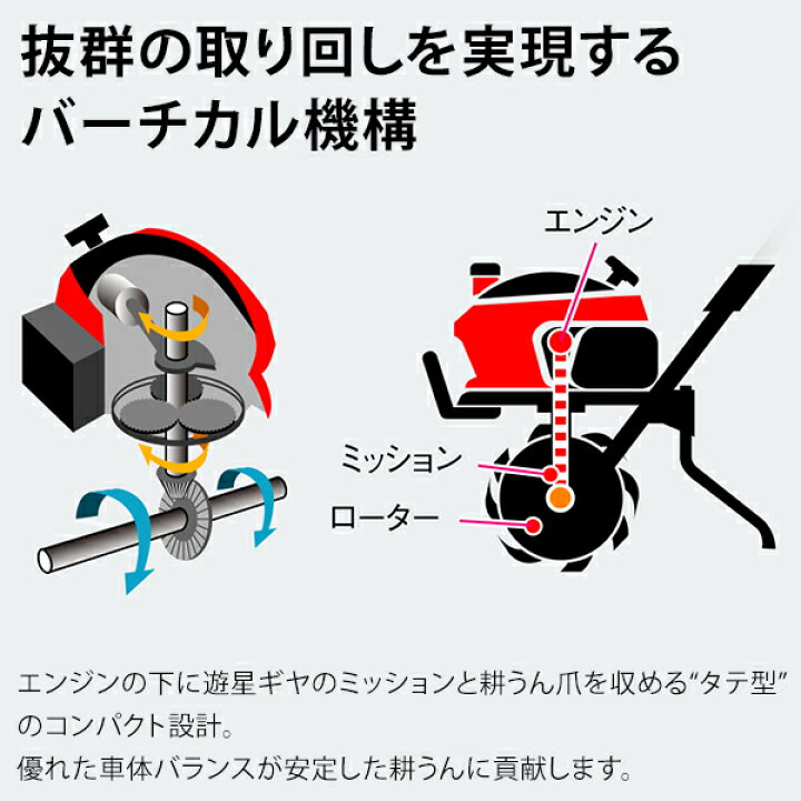 楽天市場】ホンダ 耕運機 こまめ F220 K2 JT (標準ローター付) [HONDA 