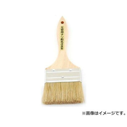 楽天市場 メール便可 左官用チリ刷毛 木柄 アツクチ 左官鏝 左官ブラシ ミナト電機工業