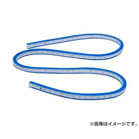 【メール便可】シンワ測定 自在曲線定規 目盛付 80CM 74853 4960910748538