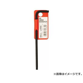 【メール便】ボンダス BP・L-レンチ 黒染 BL4MM 0037231157609 [六角棒レンチ ボールポイント六角棒]