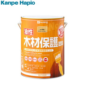 カンペハピオ 油性木材保護塗料 とうめい 3L 4972910346461 [木材防虫 防腐 防カビ 色あせ防止]