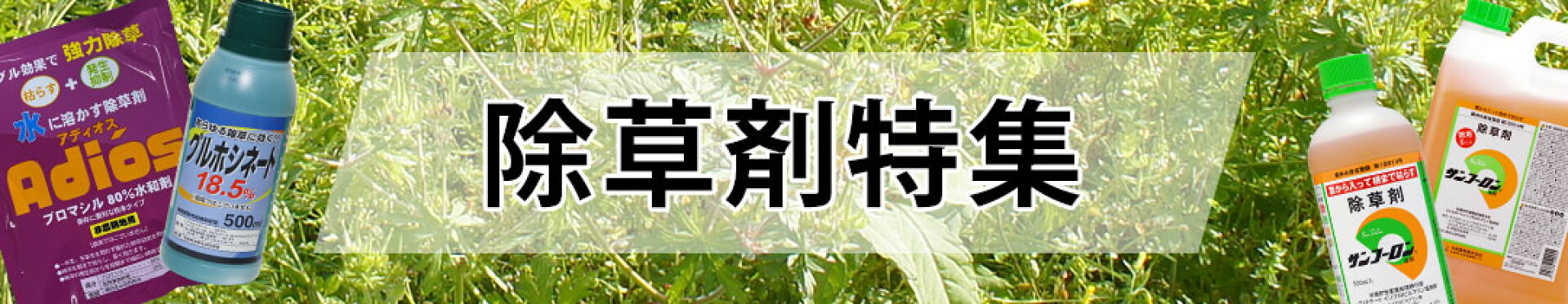 除草剤特集