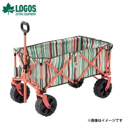 楽天市場 ロゴス Logos 丸洗い長いモノokキャリー ブルーストライプ アクセサリ メンテナンス キャリーカート ミナト電機工業