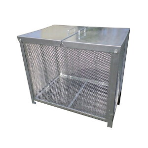 �e���_ �S�~�X�e�[�V���� GP-90G �O���[ �W304 �{�̓S W900×D610×H770 [�J���X �l�R ��Q �S�~�u�� ��������h�~ ��U�h�~]