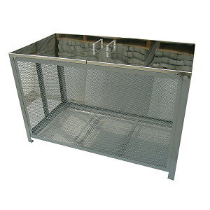 �e���_ �S�~�X�e�[�V���� GP-120G �O���[ �W304 �{�̓S W1200×D610×H770 [�J���X �l�R ��Q �S�~�u�� ��������h�~ ��U�h�~]