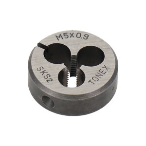 �y���[���ցzTONEX �˂��؂�_�C�X �O�a25mm �˂��a5.0mm×�s�b�`0.9mm D5 0.9