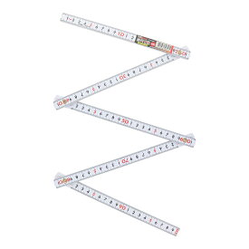 【メール便】DBLTACT ファイバー折尺 ホワイト DT-FOJ-WH