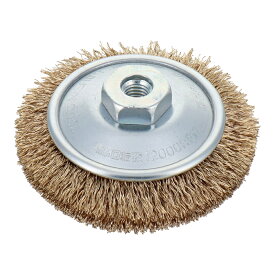 建工快速 ベベルブラシ 鋼線メッキ 85mm KBB-85K