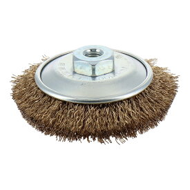 trad ベベルワイヤーブラシ 85mm 真鍮メッキ線 47