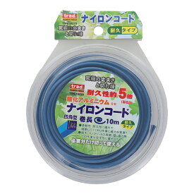 trad ナイロンコード 酸化アルミニウム 四角型2.2mm 10m TSN-1022S