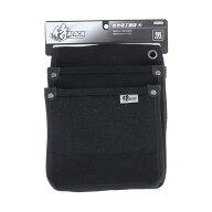 侍BLACK 帆布腰袋 黒 SRB-32BLK 4907052063440