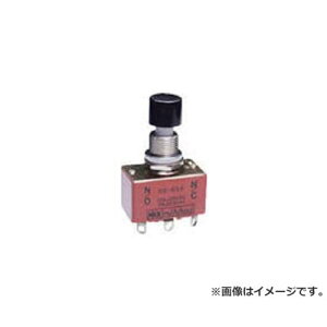 NKK�X�C�b�`�Y ���{�^���X�C�b�` �͂񂾒[�q 2��ON-(ON) SB61A [r20][s9-010]