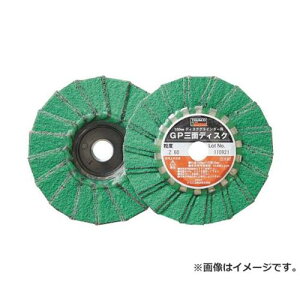 TRUSCO GP�O�ʃf�B�X�N �W���R�j�A ��100 5���� 40# GP100Z3F 5���� (40) [r20][s9-020]