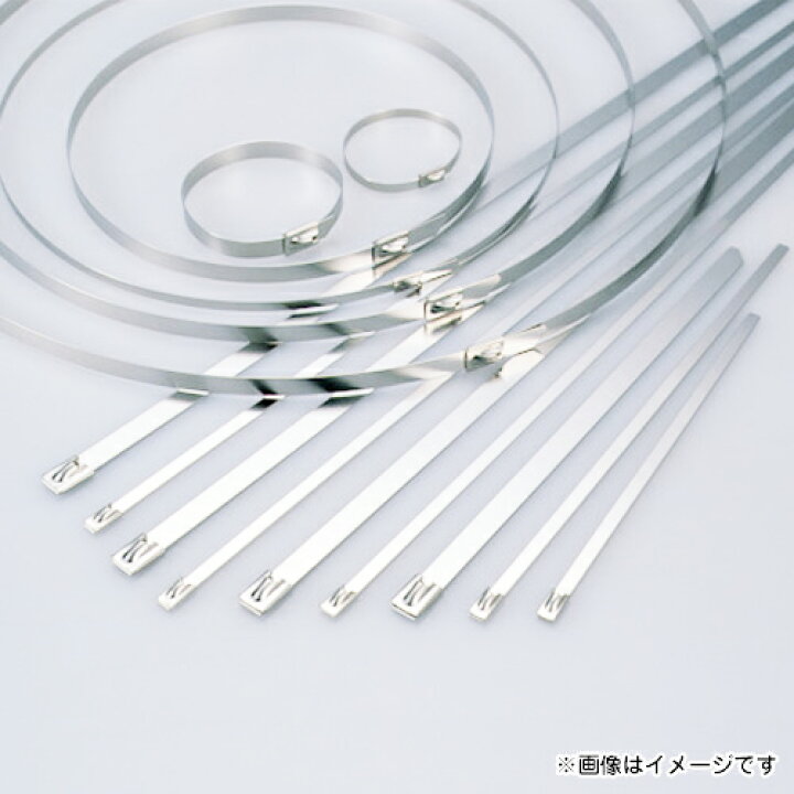 ヘラマンタイトン STB-200S-100 インシュロック メタルタイ (100本 