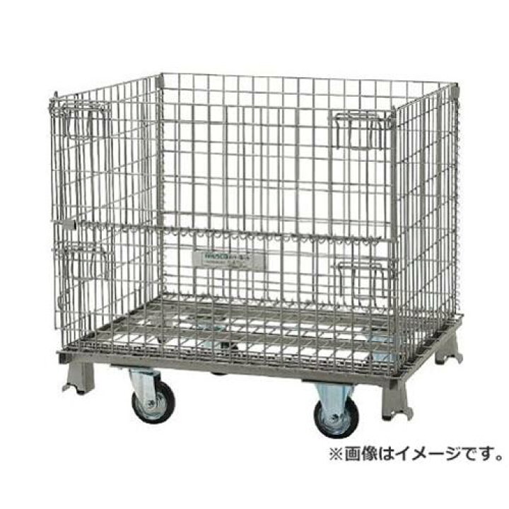楽天市場】TRUSCO ネットパレット車輪付 1000X800X935 500kg TNP3NS 
