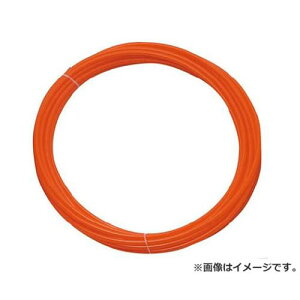 TRUSCO �|���E���^���`���[�u 6X4.0mm 10m�� �I�����W TEN610 (O) [r20][s9-010]