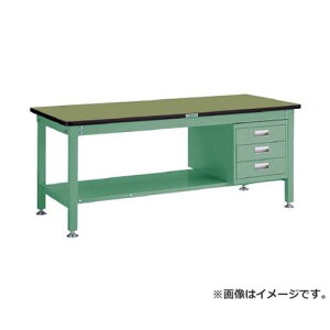 TRUSCO RHW�^��Ƒ� 1800X750XH740 3�i���o�t RHW1800D3 (GN) [r21][s9-039]