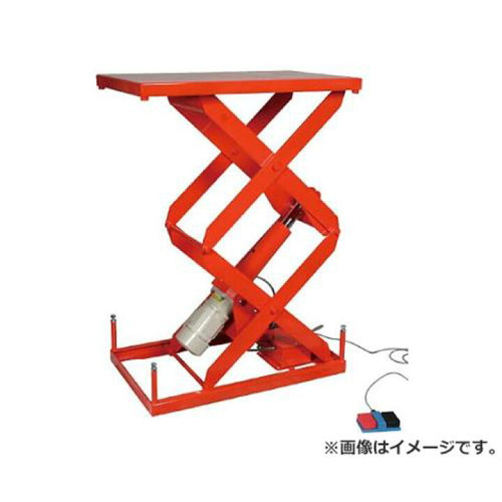 楽天市場】TRUSCO スーパーFAリフター200kg 電動式 800X500 高揚程型 