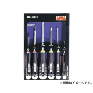 �o�[�R(Bahco) �G���S�h���C�o�[�Z�b�g BE9881 6�{�� [r20][s9-830]