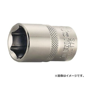 TRUSCO �\�P�b�g 6�p�^�C�v �����p12.7 �Ε�21mm T421S [r20][s9-010]