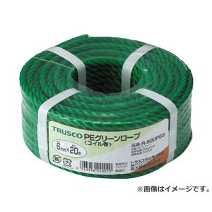 TRUSCO PE�O���[�����[�v 3�� ���a6mmX����20m R620PEG [r20][s9-010]