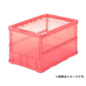 TRUSCO ���^�܂肽���݃R���e�i�X�P�� 50L ���b�h TSKO50B (R) [r20][s9-010]