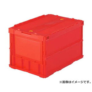 TRUSCO ���^�܂肽���݃R���e�i 50L���b�N�t�^�t ���b�h TRC50B (R) [r20][s9-010]