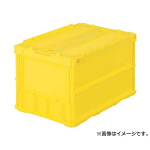 TRUSCO ���^�܂肽���݃R���e�i 50L���b�N�t�^�t �C�G���[ TRC50B (Y) [r20][s9-010]