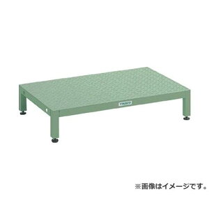 TRUSCO �����p�ȍ|�X�e�b�v 900X600XH190�`220 UFSH0960S [r20][s9-032]