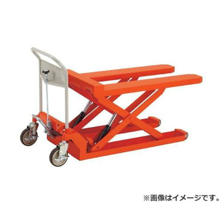 楽天市場】TRUSCO ハンドリフター 低床フォークタイプ 1000kg 