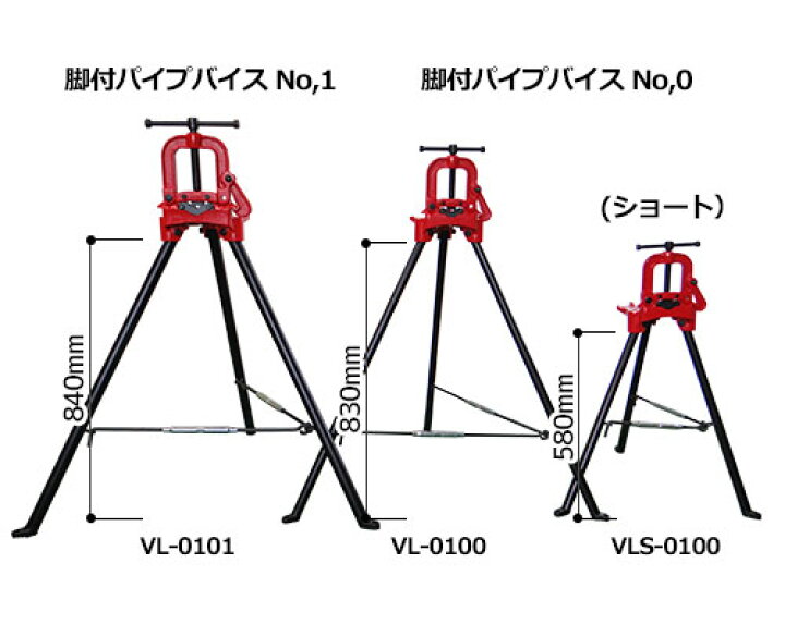 楽天市場】MCC 脚付パイプバイス No,1 VL-0101 [松阪鉄工所 パイプ  