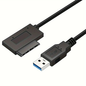 �m�[�gPC���� �X�����^ SATA CD/DVD ROM ���w�h���C�u��USB 2.0/3.0�ɐڑ�����A�_�v�^�[�P�[�u�� (7+6 13�s���\��)