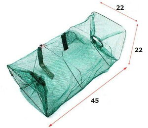 【1000円ポッキリ】漁具 魚捕り網 魚網 折り畳み式 かご ウナギ アナゴ エビ カニ 小魚 折畳 魚 漁 仕掛け ネット 網かご 捕獲 アミ もんどり 餌 沈め釣り 網カゴ かご 小型 小さい コンパクト