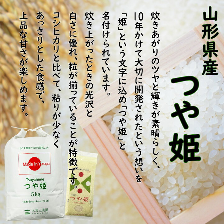 楽天市場】北海道産 ななつぼし 5kg & 山形県産 つや姫 5kg 精米 令和6  