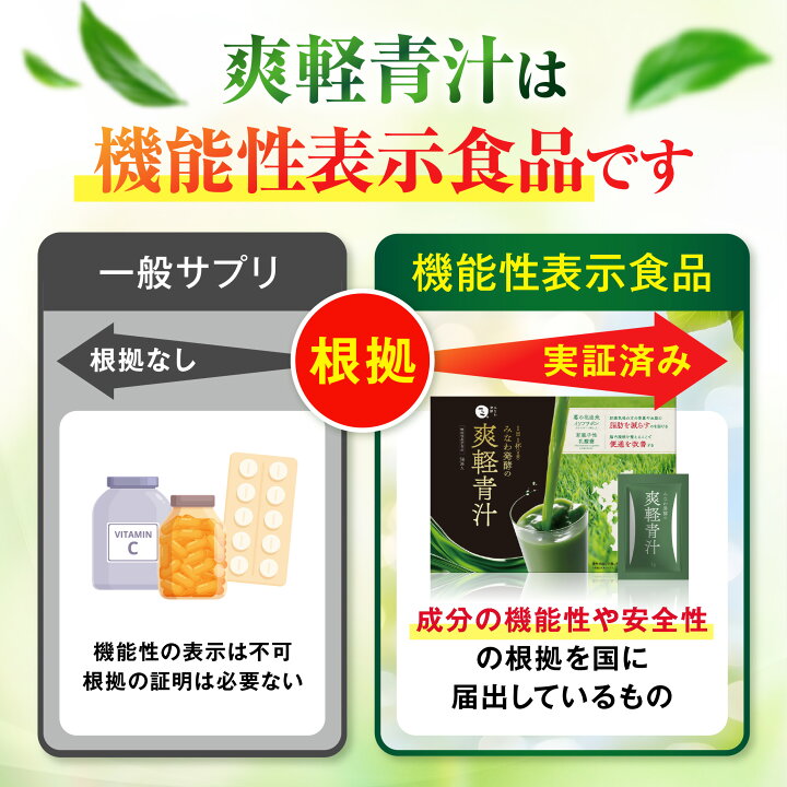 楽天市場】☆訳あり26%OFF☆ 爽軽青汁 3箱セット 1箱30包 大麦若葉 